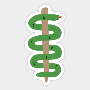 Asclepius Sticker